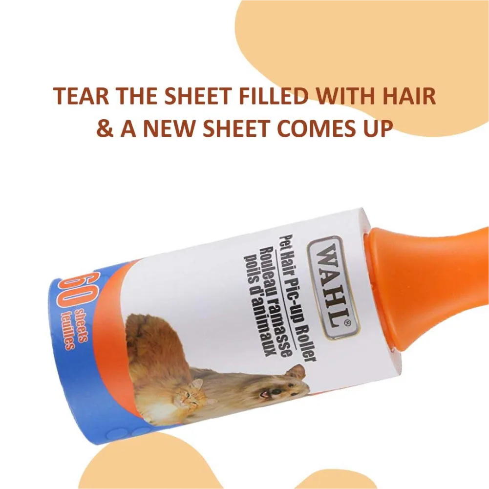 Wahl Pet Hair Pick Up Lint Roller for Dogs and Cats